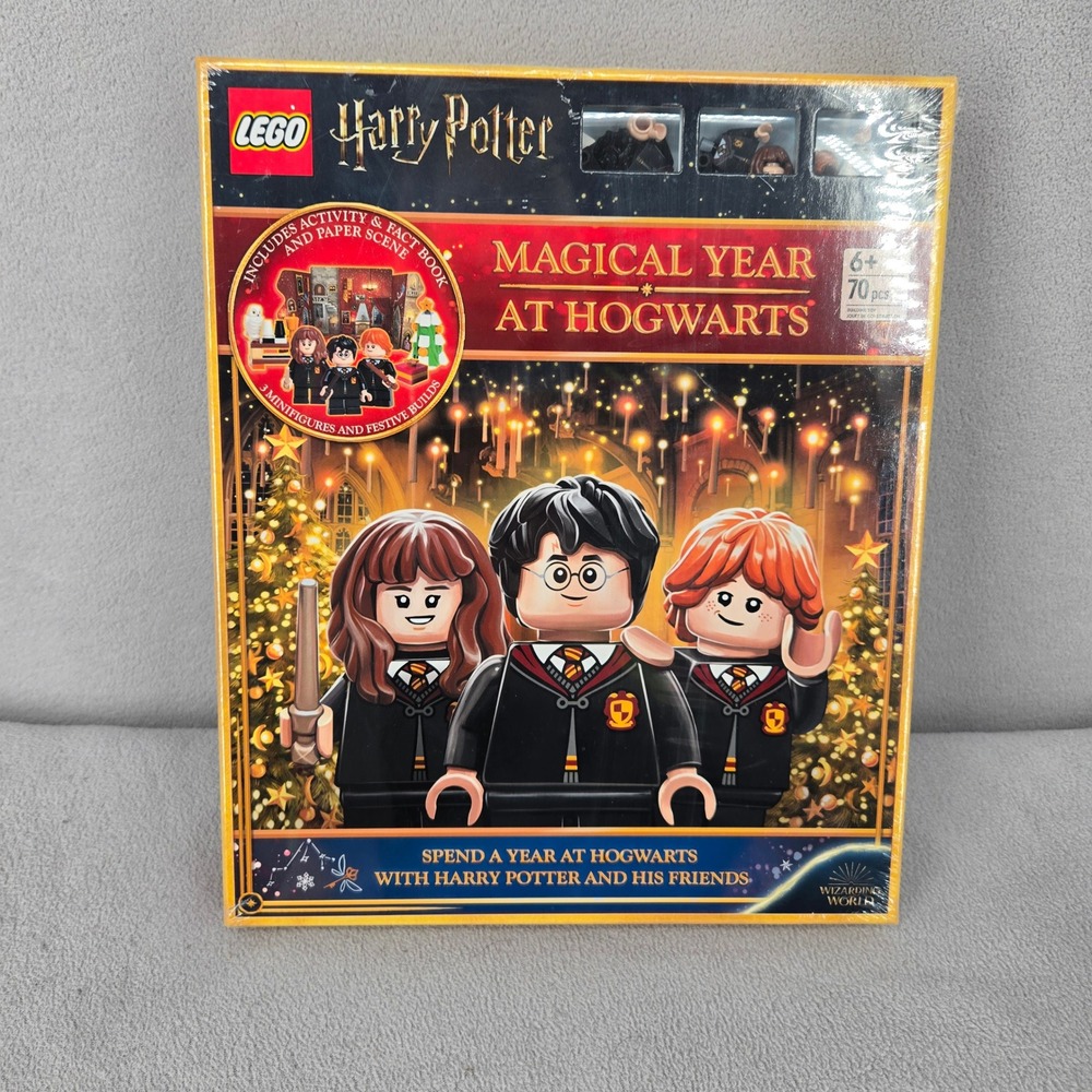 LEGO New Magical Year at Hogwarts Activity‎ Book Set Kids Wizarding World